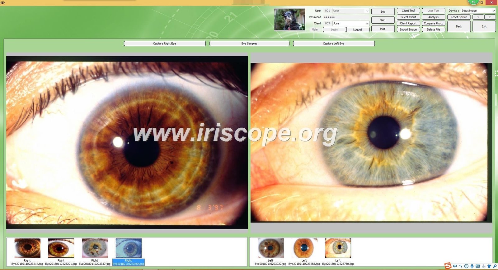Como montar um estúdio de fotografia da íris para formações presenciais em Portugal 3 Como montar um estúdio de fotografia da íris para formações presenciais em Portugal — Software de Iridología (14).JPG